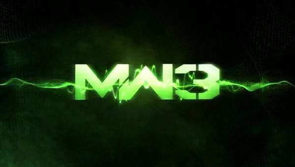 Modern Warfare 3, il logo in verde e nero