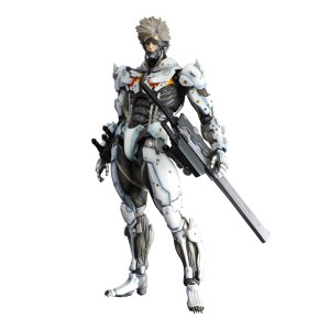 MGR Limited Edition - White Raiden Action Figure 01